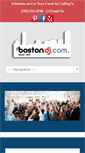 Mobile Screenshot of bostondj.com