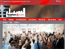 Tablet Screenshot of bostondj.com